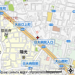 東京都板橋区弥生町2周辺の地図