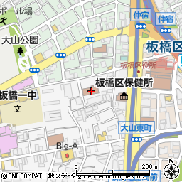 東京都板橋区大山東町35周辺の地図