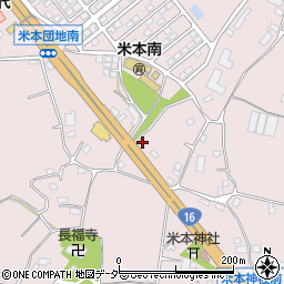 千葉県八千代市米本2145周辺の地図