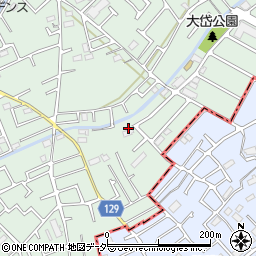 東京都東村山市恩多町1丁目49周辺の地図