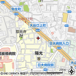 東京都板橋区大谷口上町7周辺の地図