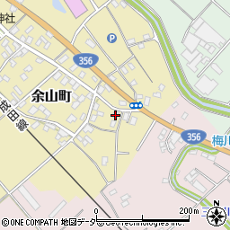 千葉県銚子市余山町55周辺の地図