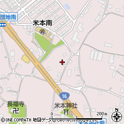 千葉県八千代市米本2127周辺の地図