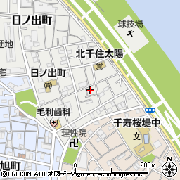 東京都足立区日ノ出町9周辺の地図