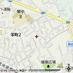 東京都西東京市栄町周辺の地図