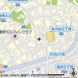 東京都練馬区氷川台3丁目周辺の地図