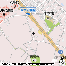 千葉県八千代市米本2152周辺の地図
