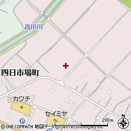 千葉県銚子市四日市場町周辺の地図