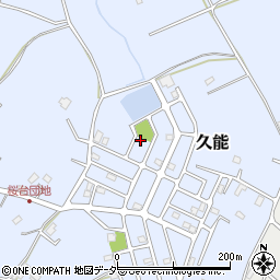 千葉県富里市久能238-119周辺の地図