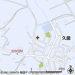 千葉県富里市久能251-2周辺の地図