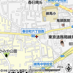 ライフステージ練馬春日町壱番館周辺の地図