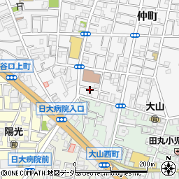 東京都板橋区仲町19周辺の地図