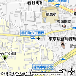 新華会書道教室周辺の地図