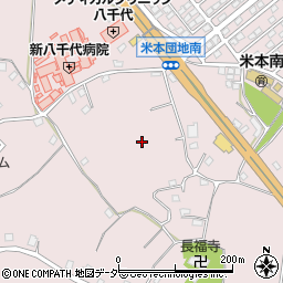 千葉県八千代市米本1564周辺の地図