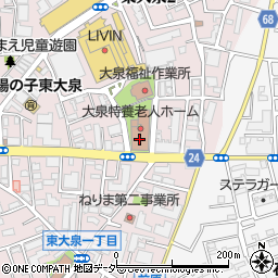 大泉特別養護老人ホーム周辺の地図