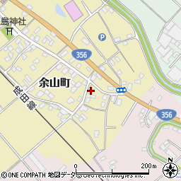 千葉県銚子市余山町57周辺の地図