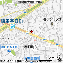鈴薬局　春日町店周辺の地図