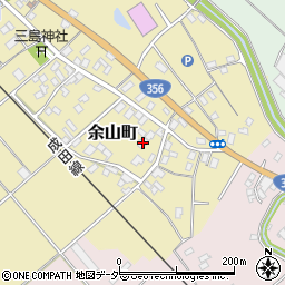 千葉県銚子市余山町108周辺の地図