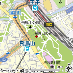 東京都北区王子1丁目1周辺の地図