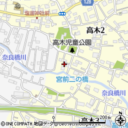 東京都東大和市高木3丁目280-3周辺の地図