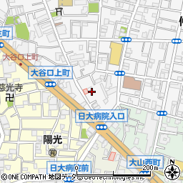 東京都板橋区弥生町4周辺の地図
