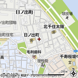 東京都足立区日ノ出町16周辺の地図