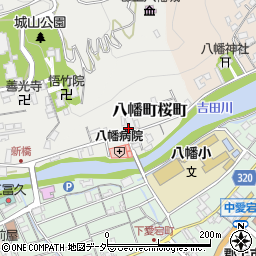 下桜町周辺の地図