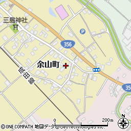 千葉県銚子市余山町109周辺の地図