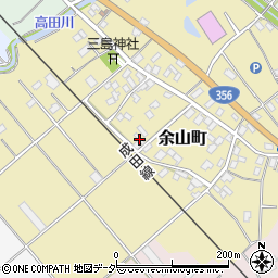 千葉県銚子市余山町208周辺の地図