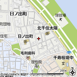 東京都足立区日ノ出町17周辺の地図