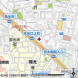 東京都板橋区弥生町3周辺の地図