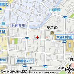 東京都板橋区大谷口北町周辺の地図