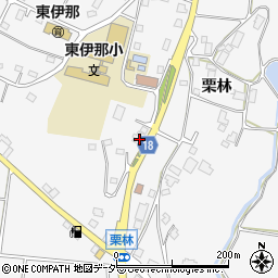 長野県駒ヶ根市東伊那栗林2416周辺の地図