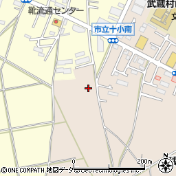 東京都武蔵村山市残堀4丁目151周辺の地図