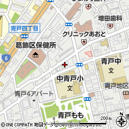 東京都葛飾区青戸4丁目25周辺の地図