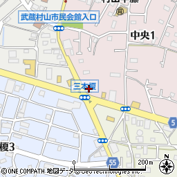 住宅情報館株式会社　武蔵村山店周辺の地図