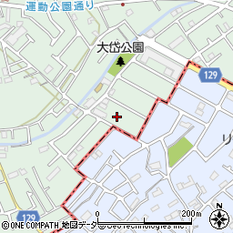 東京都東村山市恩多町1丁目56周辺の地図