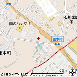 株式会社青木屋　成田支店周辺の地図