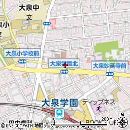 有限会社梅の大谷大泉学園本店周辺の地図
