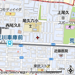 大倉フーズ周辺の地図