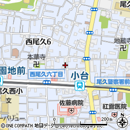 シャトー千寿周辺の地図