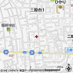 東京都練馬区三原台1丁目周辺の地図