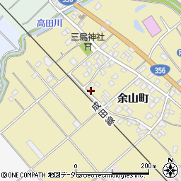 千葉県銚子市余山町310周辺の地図