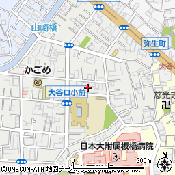 東京都板橋区大谷口北町20周辺の地図