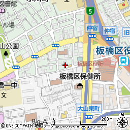 東京都板橋区氷川町2周辺の地図