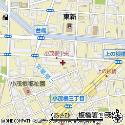 株式会社パック　板橋店周辺の地図