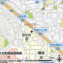 東京都板橋区大谷口上町12周辺の地図
