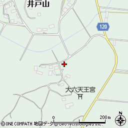 千葉県香取郡多古町井戸山686周辺の地図
