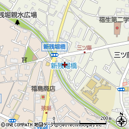 東京都武蔵村山市三ツ藤2丁目46周辺の地図
