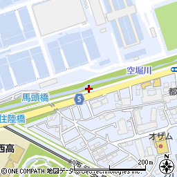 新宿青梅線周辺の地図
